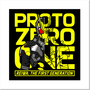 Kamen Rider Proto Zero One Posters and Art